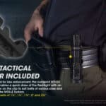Nitecore P20i zaklamp inclusief tactische holster NTH20 compatibel met MOLLE System