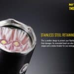 Nitecore TM06S met een tactische bezel voor zelfbescherming