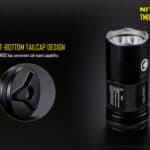 Nitecore TM06S met tail stand functie
