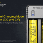 Nitecore UI2 lader met automatische selectie juiste laadstroom