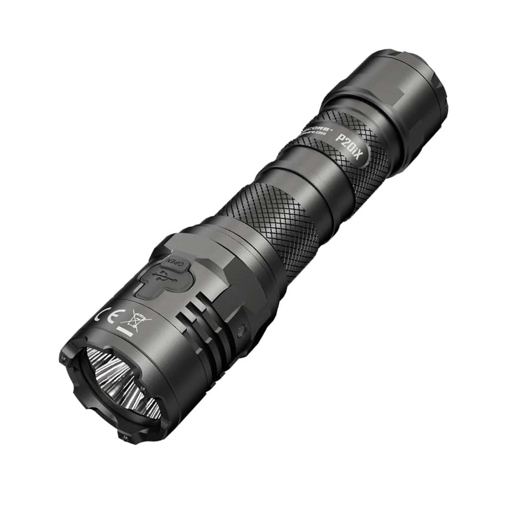 Nitecore p20ix zaklamp overszichtsfoto