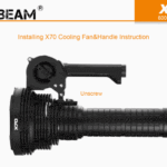acebeam X70 afneembare handvat