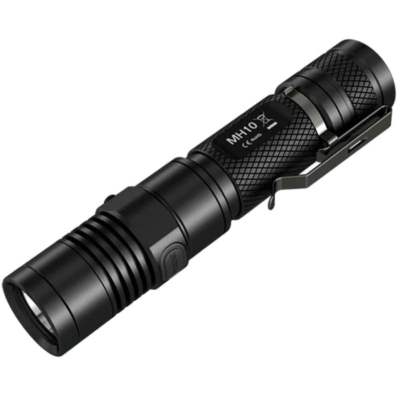 Nitecore MH10 prachtige superkrachtige zaklamp in compact formaat