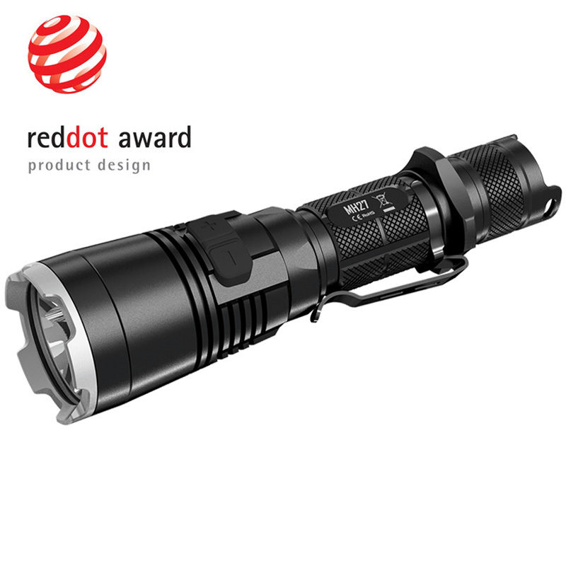 Nitecore MH27 oplaadbaar + gratis accu 1