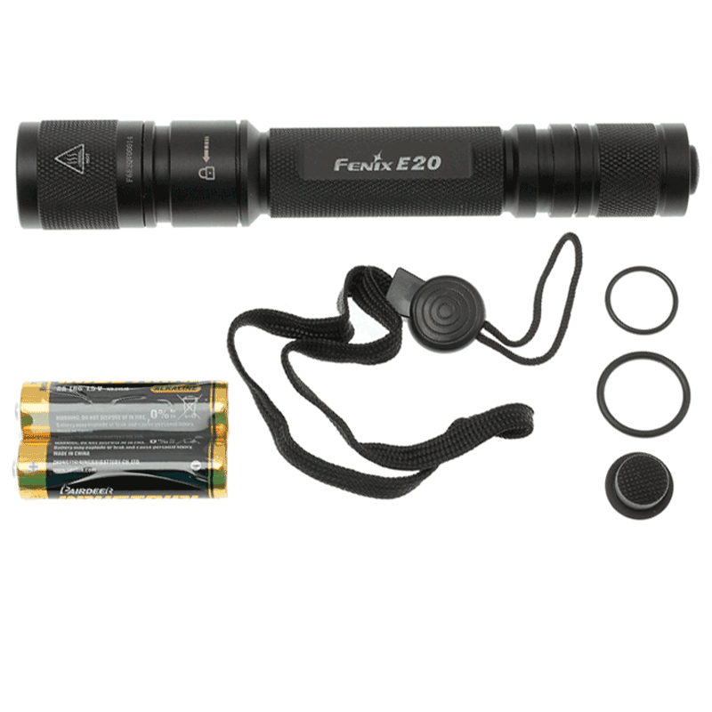 Fenix E20 XP-E2 LED Zaklamp 3