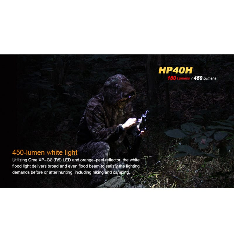 Fenix HP40 H LED jachthoofdlamp 5