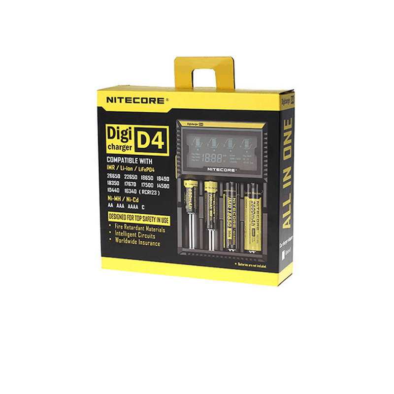 Nitecore D4 Lader (Digicharger) 3