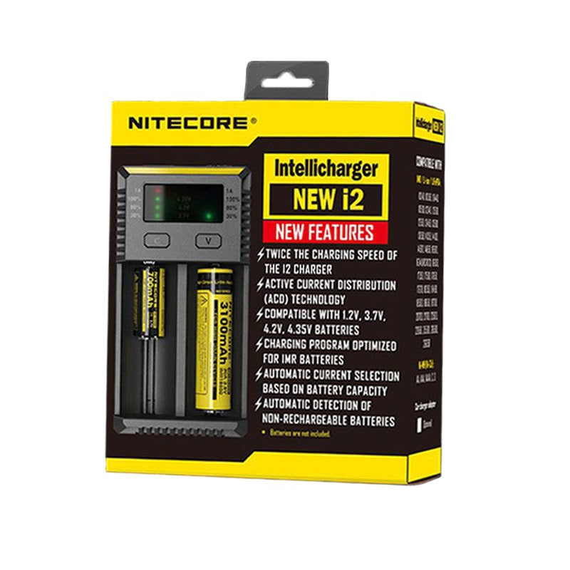 Nitecore i2 Lader (Intellicharger) 4