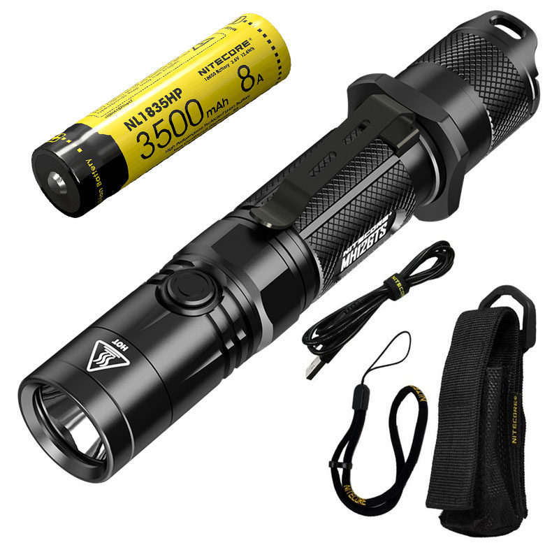 Nitecore MH12GTS Oplaadbare LED Zaklamp 2