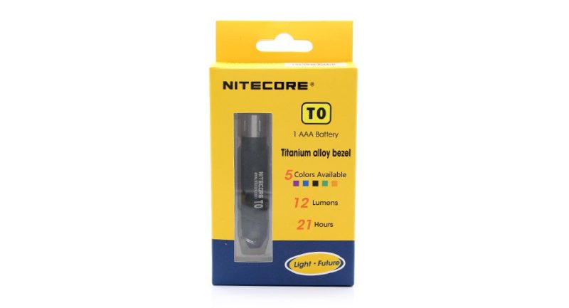 Nitecore T0 Zwart LED zaklamp 3