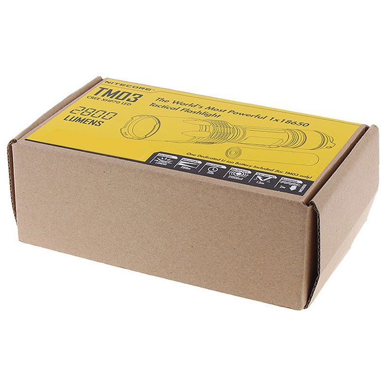 Nitecore TM03 LED zaklamp 2