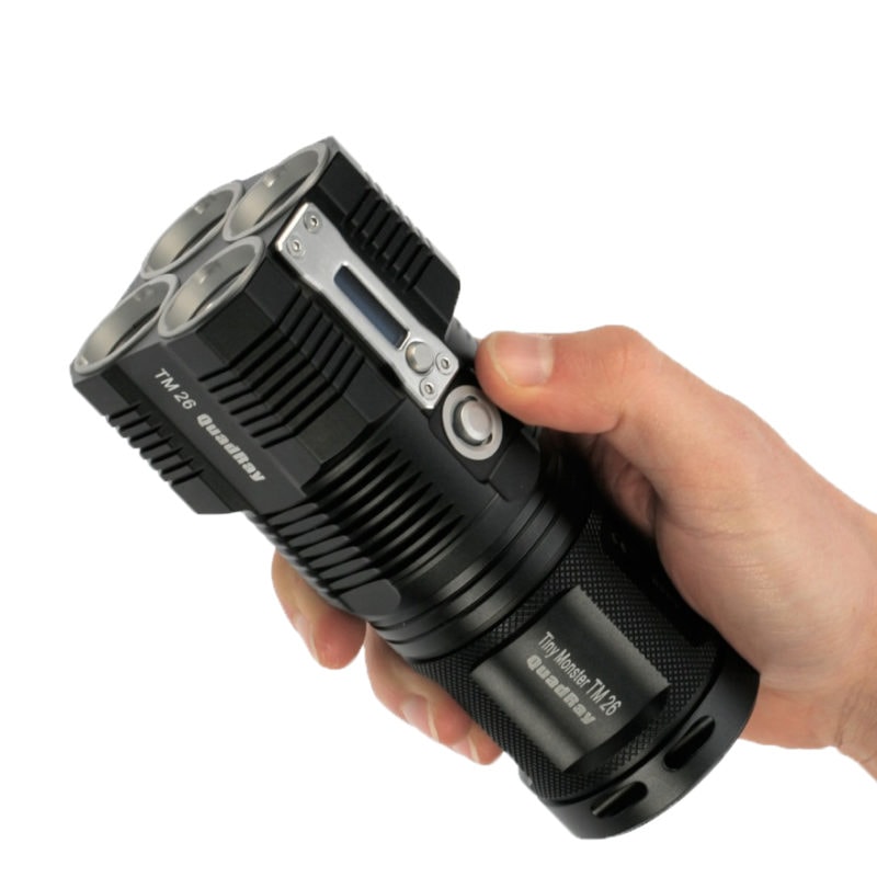 Nitecore TM26GT oplaadbare zaklamp (Incl accu's) 2