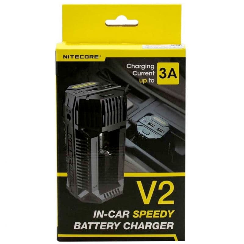 Nitecore V2 auto snellader 7