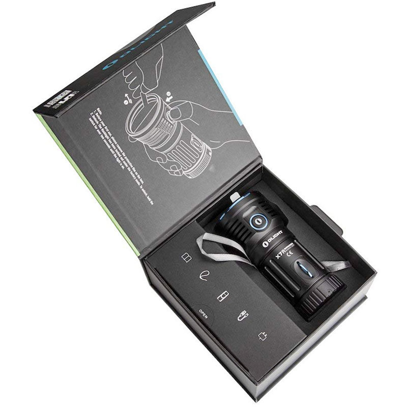 Olight X7R Marauder Kit LED Zaklamp 12000 Lumen (oplaadbaar) 4