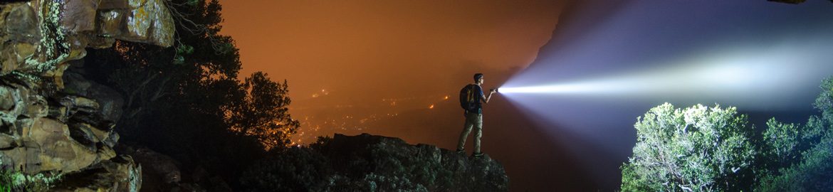 Op pad met je zaklamp banner